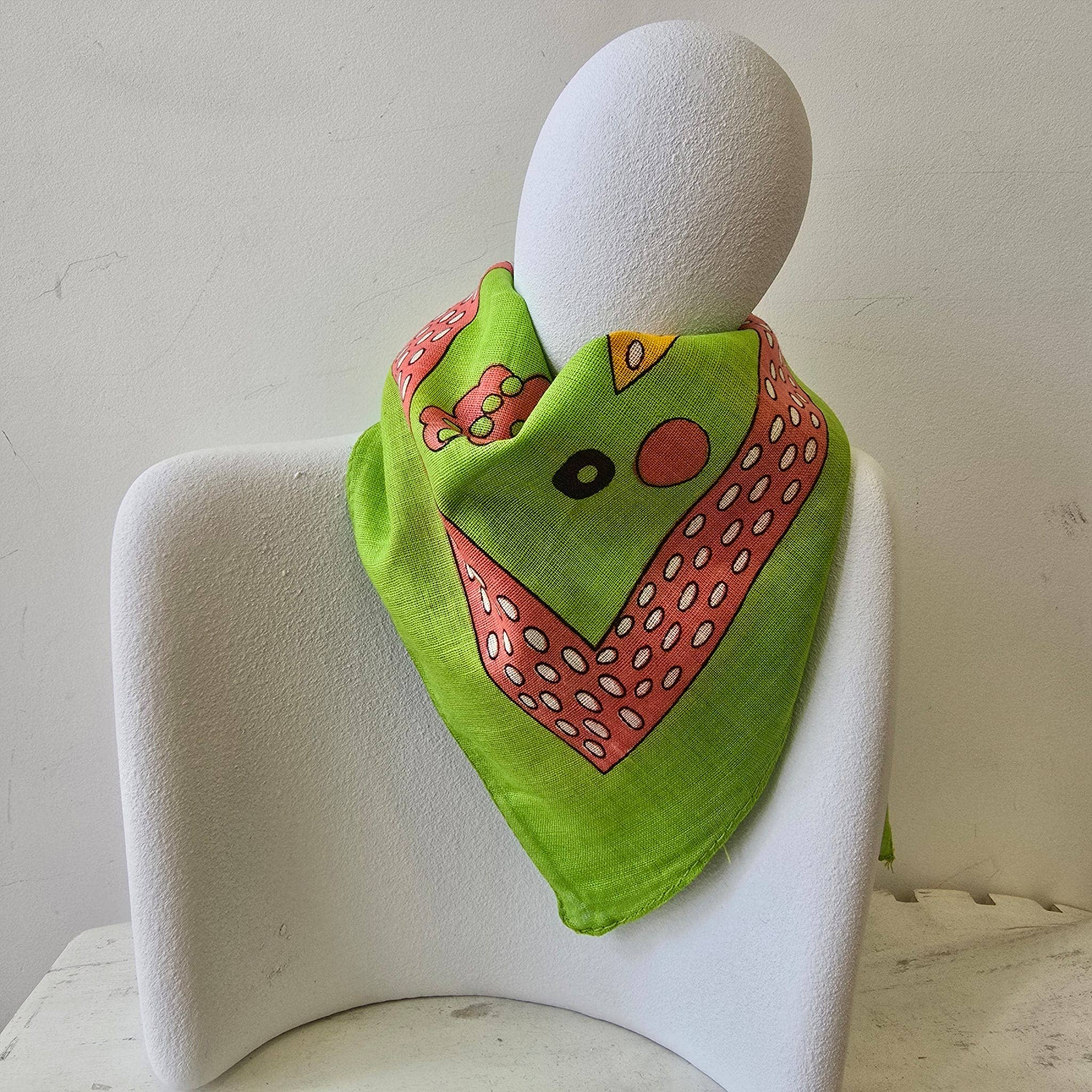 Nola by bijusol - Wholesale Scarf - Women's - 55 cm x 55 Square Scarves/Bandana Cotton 3