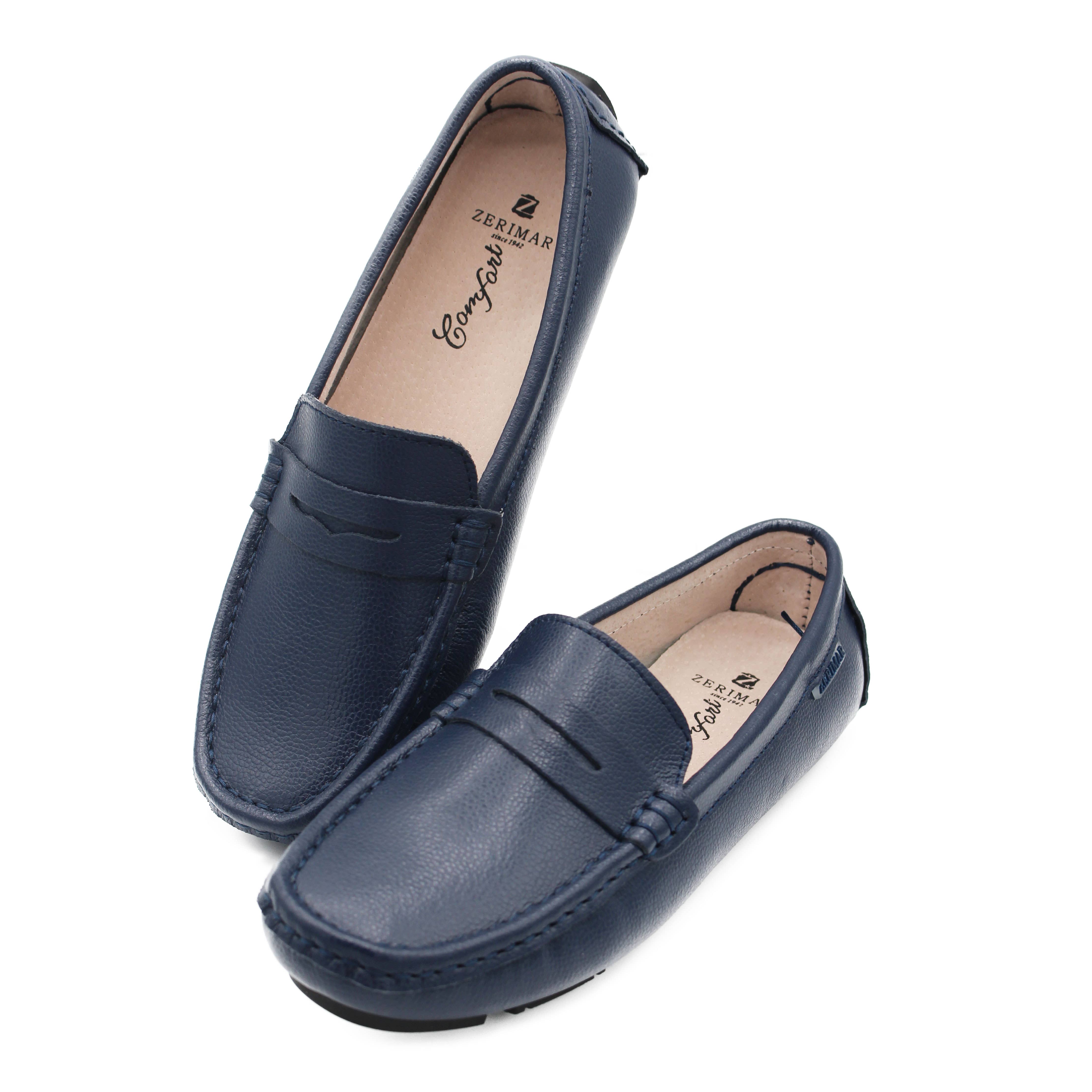 Zerimar 1942 - Wholesale Loafers - Women's - Women's Leather Moccasin Loafer Flat Shoes-Zerimar14