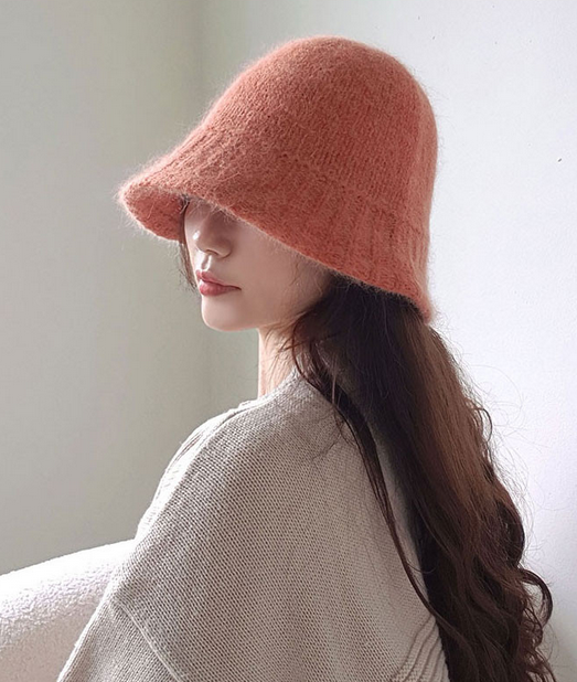 Comfortarians - Venta al por mayor Gorro estilo pescador - Mujer - Warm Angora FW Warm Soft - Gorro de pescador tejido para mujer4