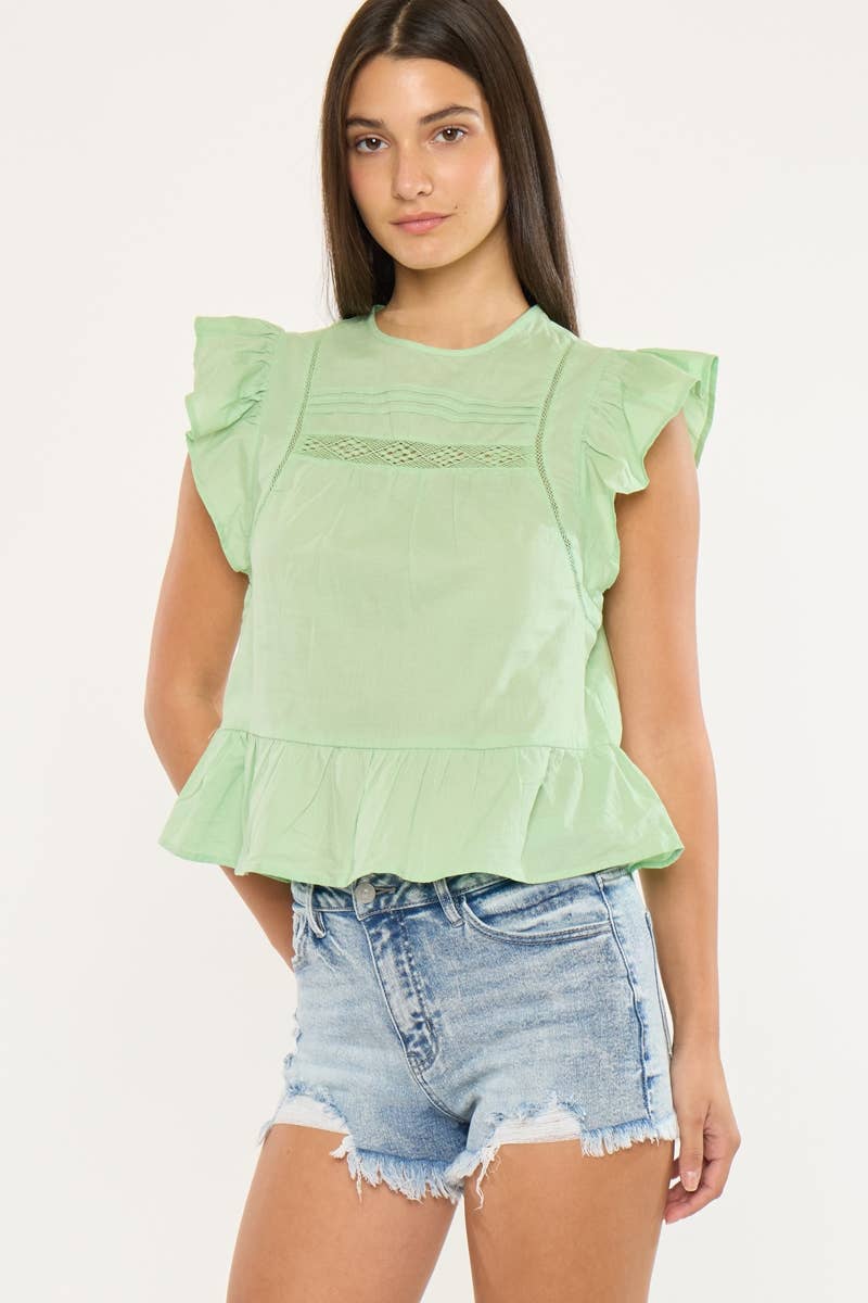 MEDIANO PANTALONES CORTOS DE TIRO ALTO COSMIC-KC20031ACM de venta al por mayor en Faire1