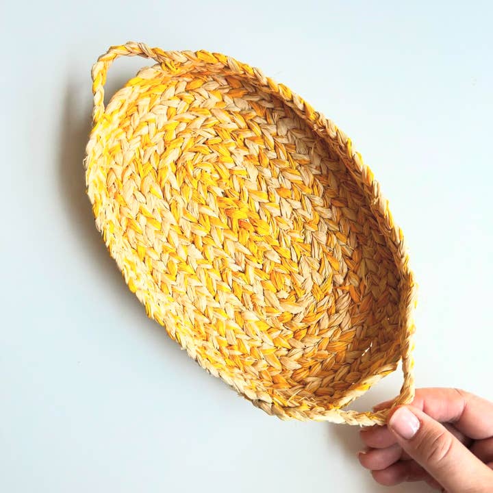 Flax & Twine - Wholesale DIY Craft Kit - Tyler Tray Basket Kit