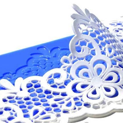 Silikon-Spitzenform: Storm für den Großhandel von Crystal Candy Unique Cake Decorations