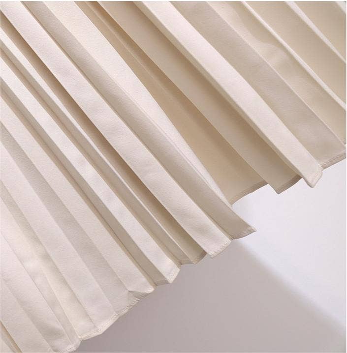 Productseeker - Wholesale Jurk - Dames - Dames blazerjurk met geplooide rok en leren riem20