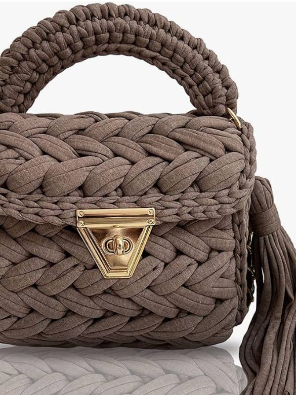 CHQEL Evening Clutch Bag for Women, Handmade Crochet Wedding for wholesale by CHQEL