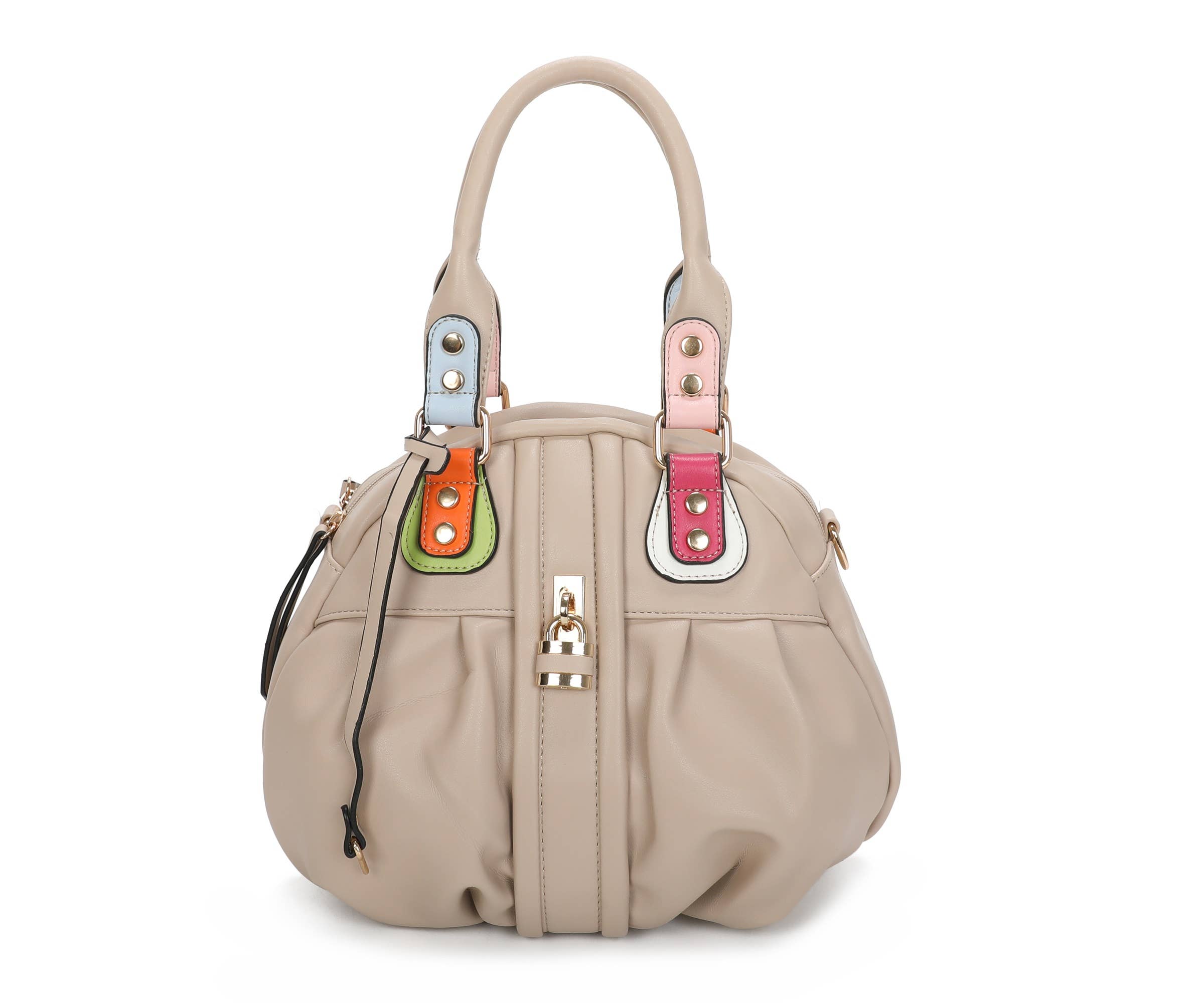 Superbia - Vente Sac à main avec poignée sur le dessus – femme - Sac Citrouille Double Fermeture Éclair Multicolore Superbia Soft 504-113