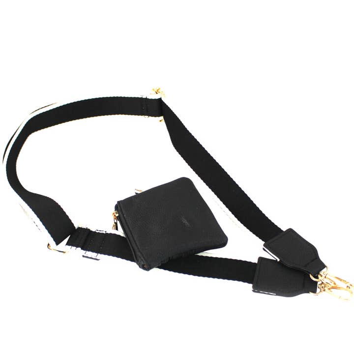 AR New York - Wholesale Crossbody Bag - Women's - C001 - Stripe Clip & Go Crossbody Strap with Pouch11