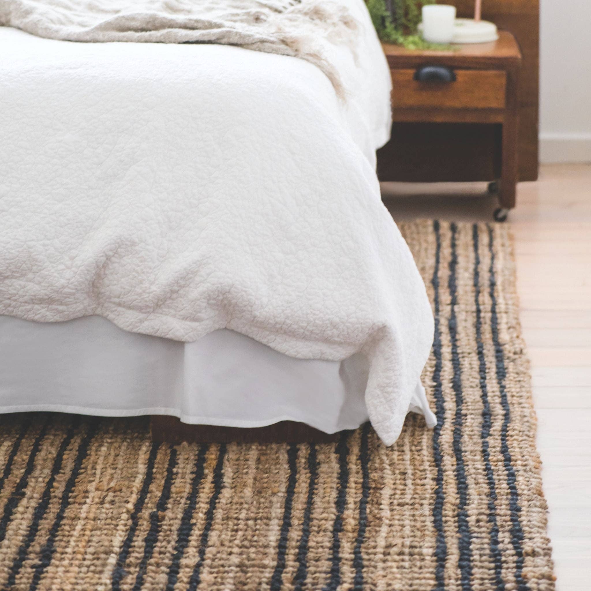 North Avalon - Wholesale Area Rug - Smith | Stripe Chunky Jute Bouclé Rug7