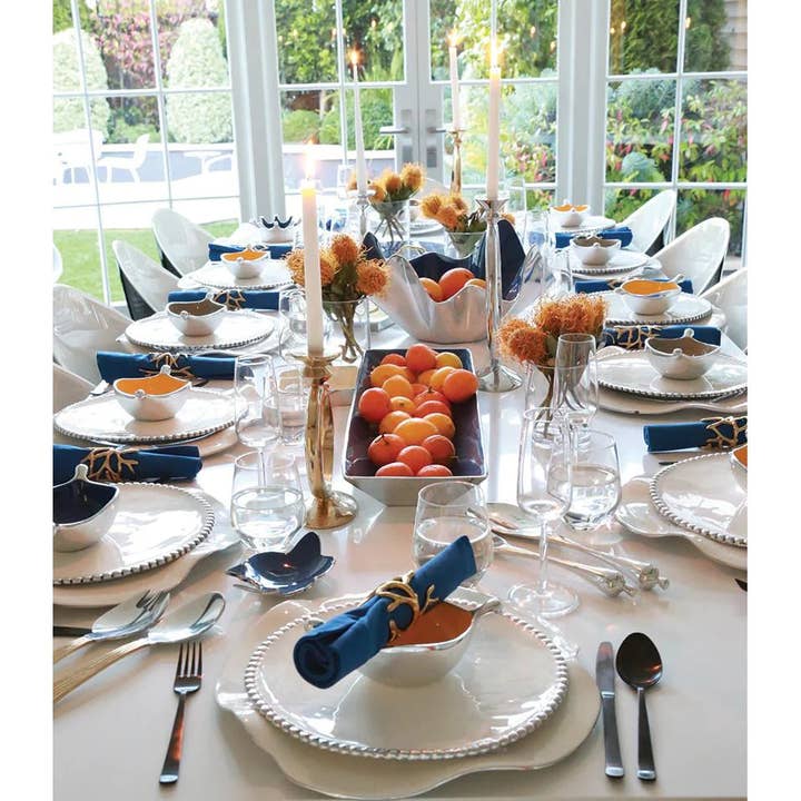 Ruffled Tallrikar Grafit för wholesale av LUNARES