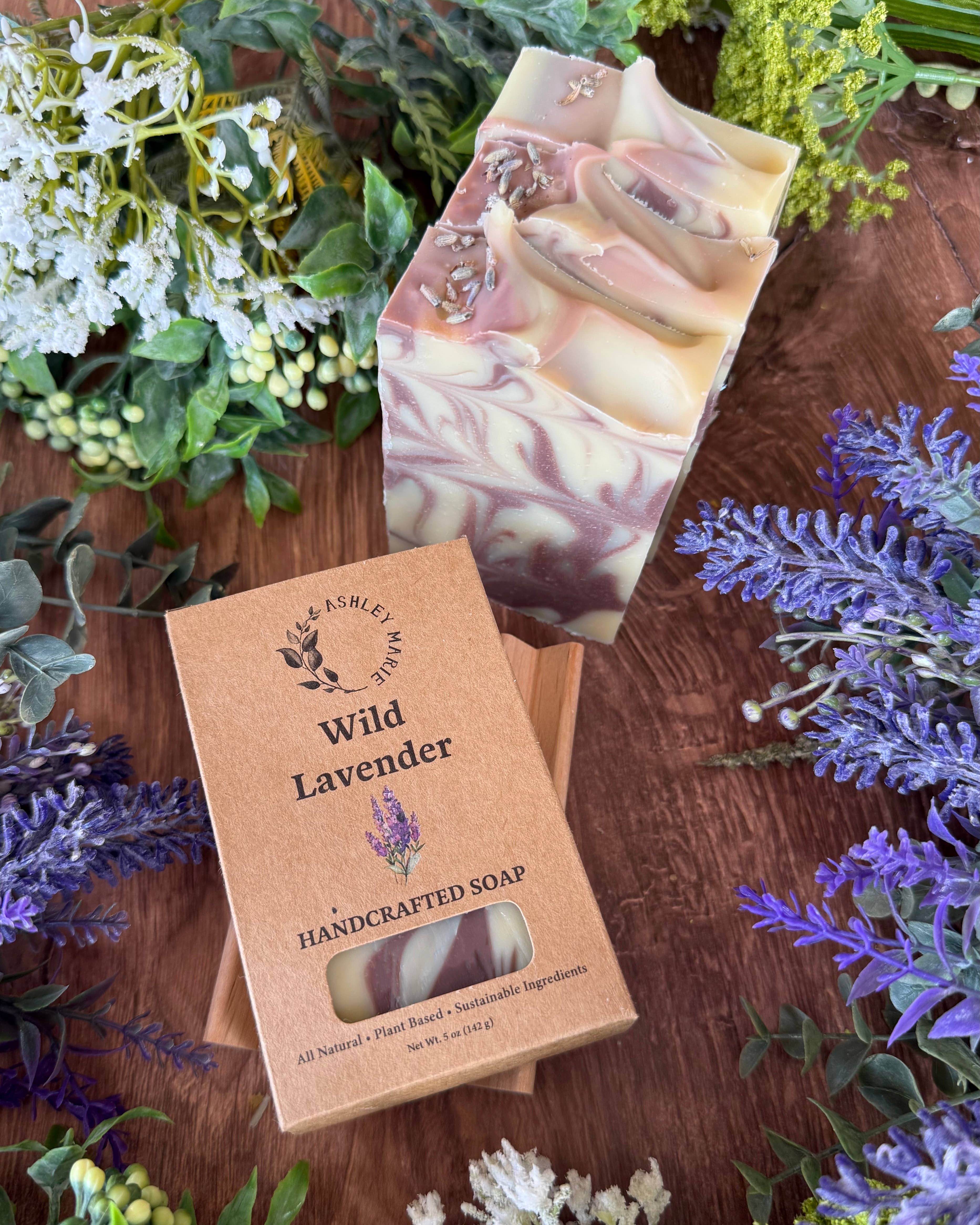 Ashley Marie Soap - Wholesale Bar Soap - Wild Lavender Soap – Boxed Soap Bar4
