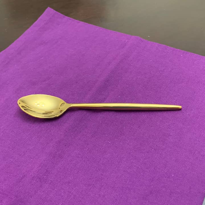 Vibhsa - Vente Set de couverts - Vibhsa Service d'argenterie moderne dorée de 20 pièces, pour 4 personnes4