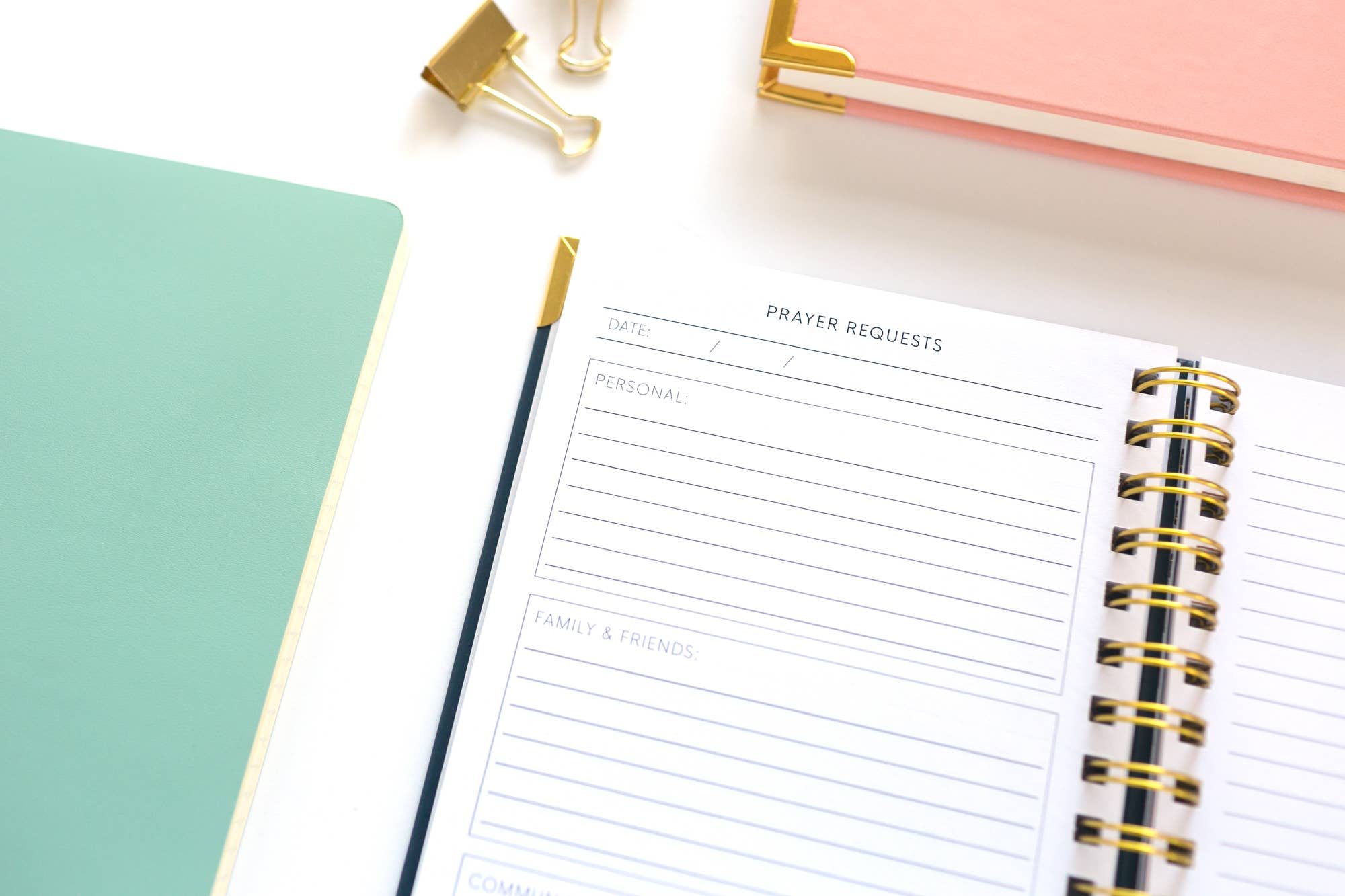 Paper Peony Press - Vente Journal intime - Journal de prière pour femmes4