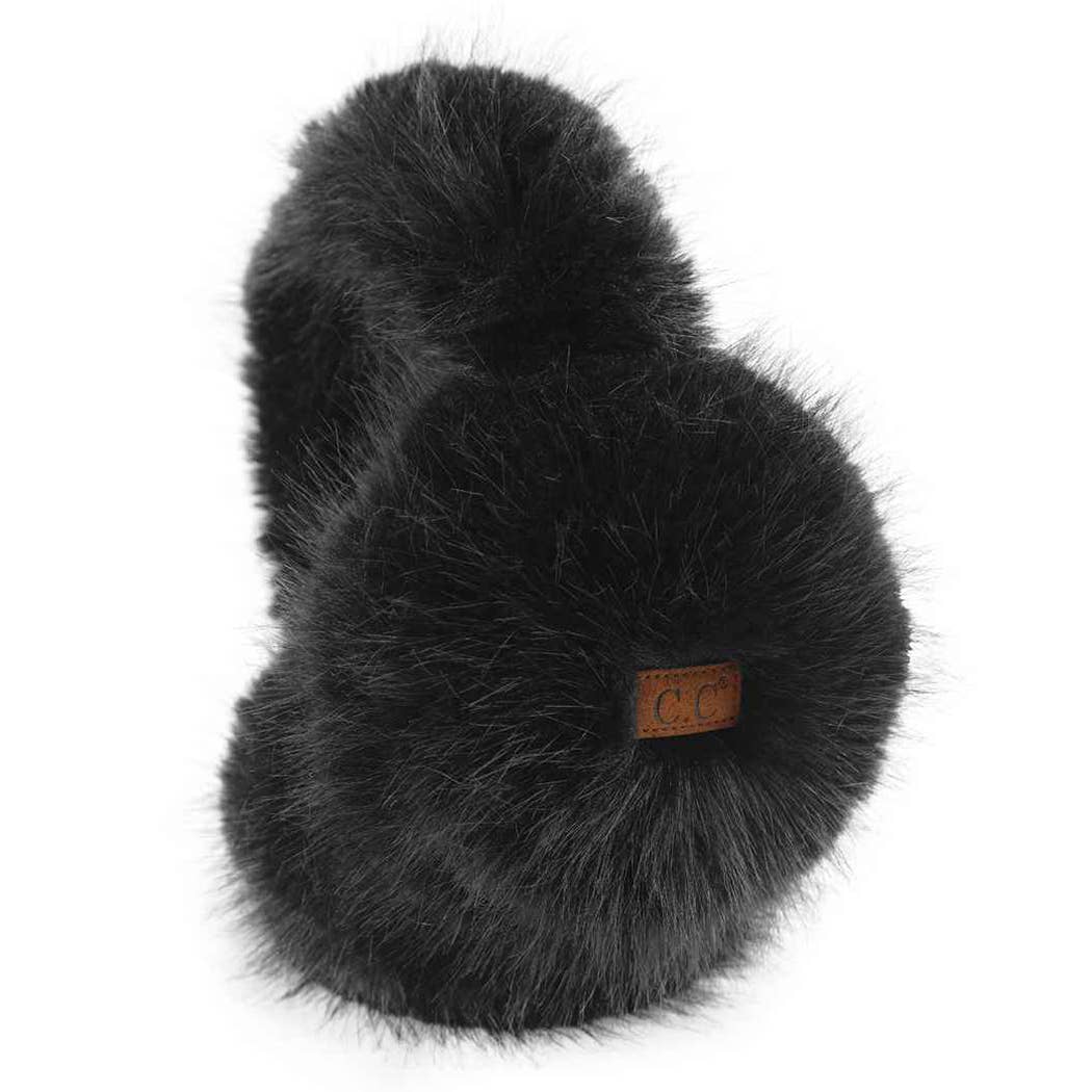 Fashion City - Wholesale Earwarmers/Ear Muffs - Women's - Solid Color Long Fur Winter Earmuff0