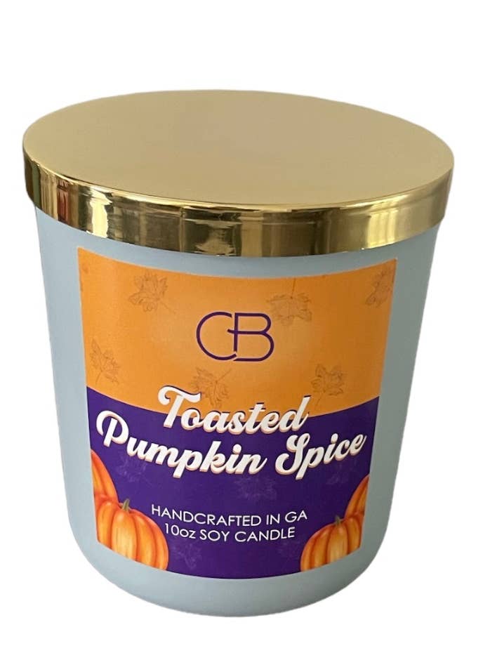 Vela de soja com especiarias de abóbora torrada por atacado de Coco Bella Company