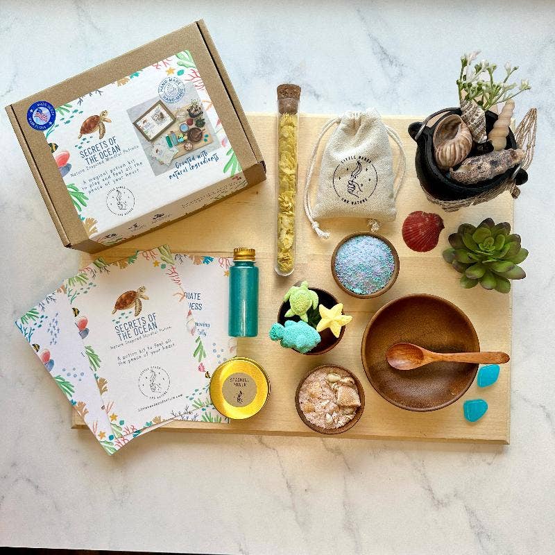 Little Hands and Nature - Wholesale DIY Craft Kit - Kids - Secrets Of The Ocean2