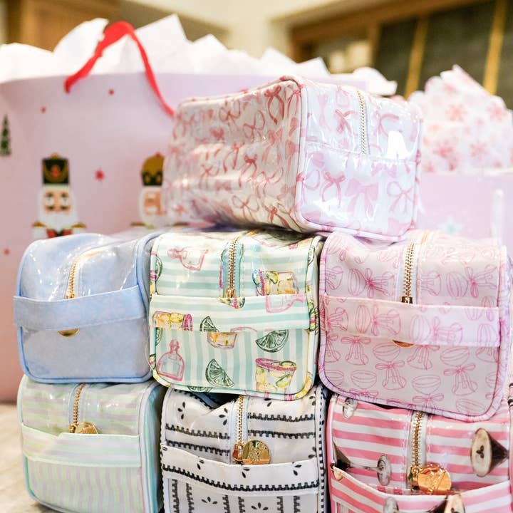 KENZKUSTOMZ - Wholesale Toiletry Bag - Women's - Clear Coat Toiletry Dopp Kit9