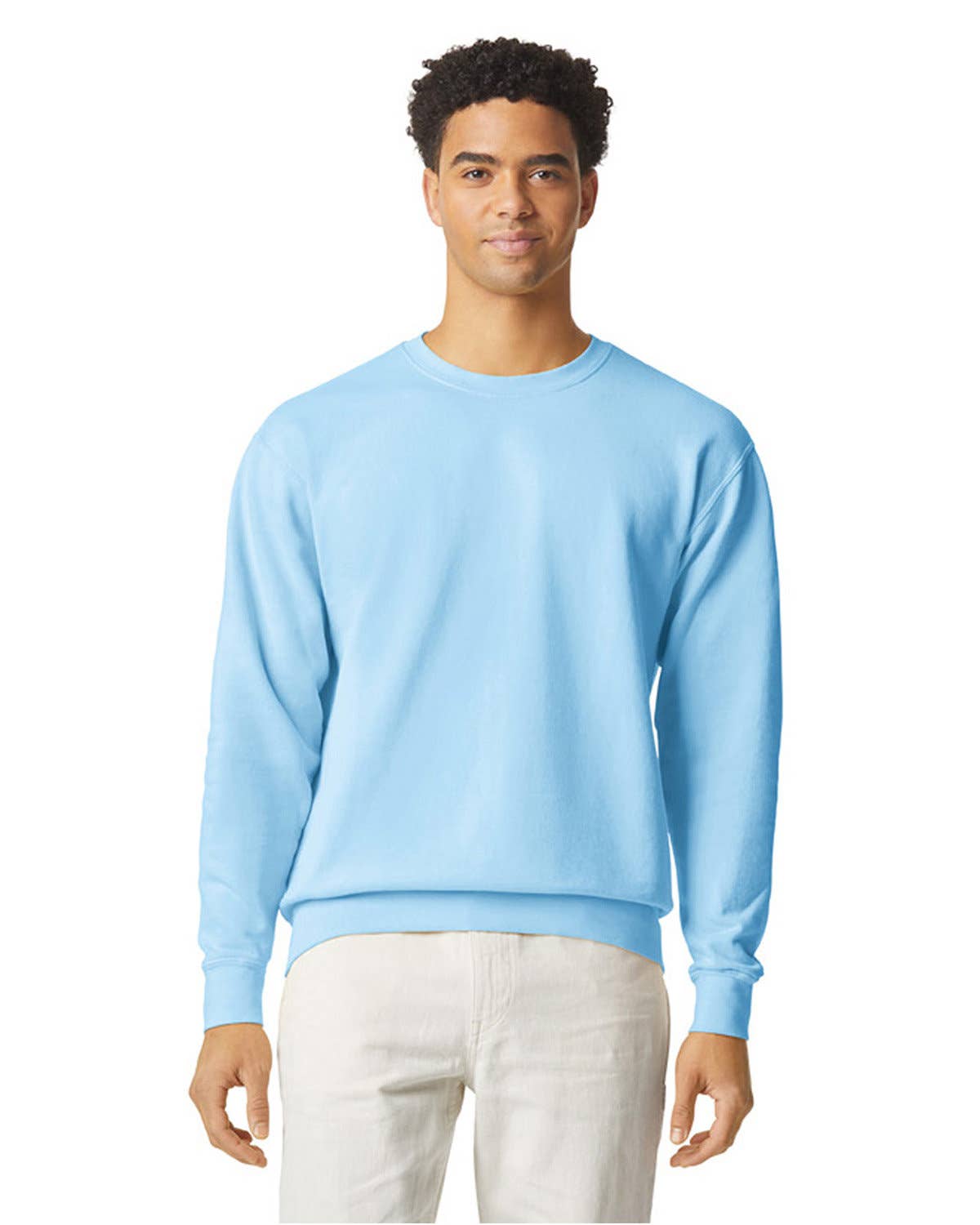 Total Apparel - Wholesale Sweatshirt - Unisex - Comfort Colors Lightweight Crewneck Blank Sweatshirt 14665