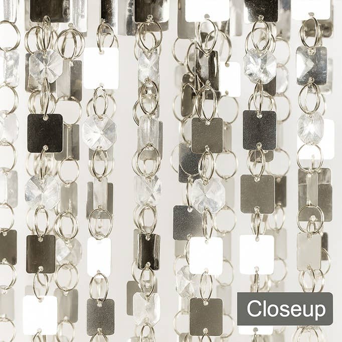 Factory Direct Craft - Wholesale Wall Mirror - Sparkling Jewel Pendant Chandelier Hanging Party Decoration2