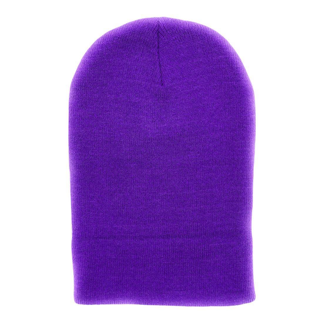 The Park Wholesale - Vente Bonnet – unisexe - Bonnets et bonnets de luge à revers en tricot doux, en vrac, multicolore, uni, blanc, vente en gros90