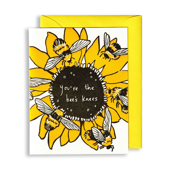 You're the Bee's Knees for wholesale by Wishing Flower Press & Bindery