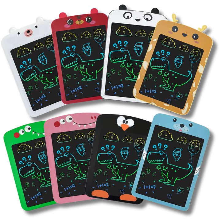 Tableau d'écriture et de dessin pour enfants avec animaux de vacances - Assortiment pour la vente par JSBlueRidge Toys