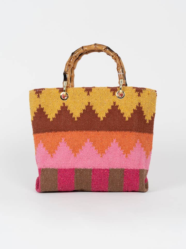 YUCATAN SHOPPER ZIGZAG pour la vente par Piti Cuiti