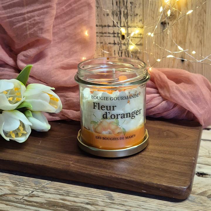Vela Gourmet - Flor de laranjeira por atacado de Les bougies de Mam's