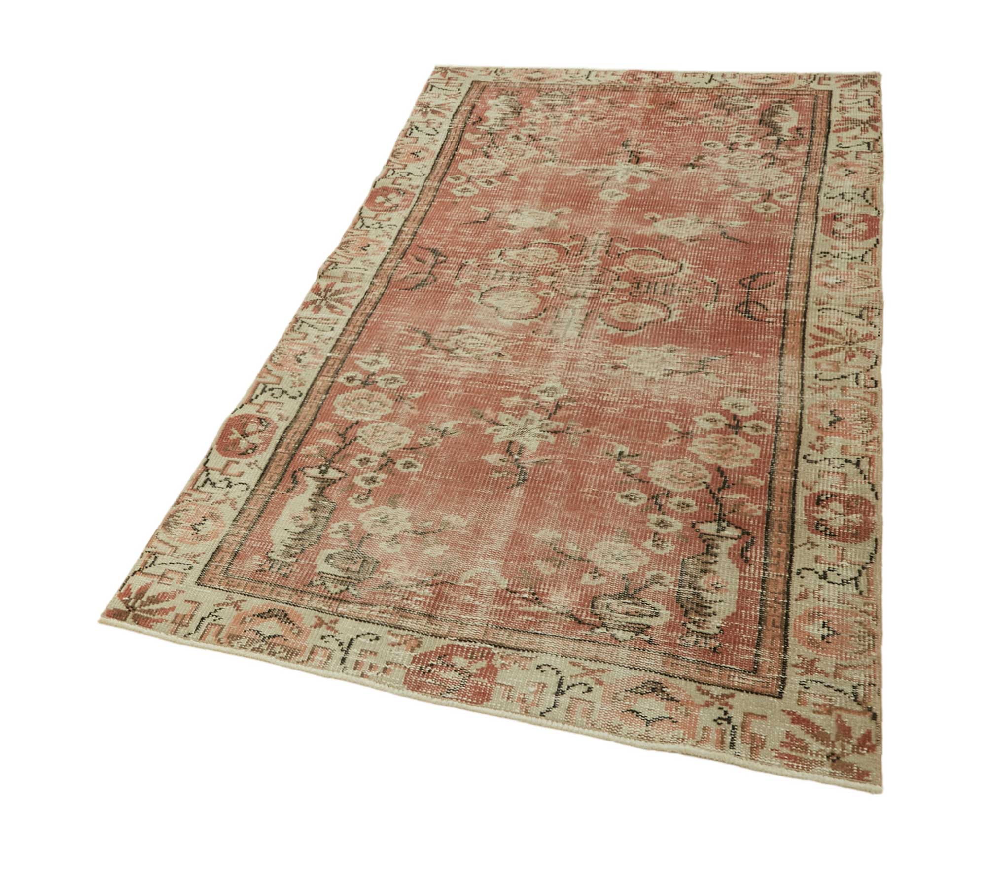 RUG N CARPET - Vendita all'ingrosso Tappeto - Tappeto Beige Turco Fatto a Mano 3x6 - 457782