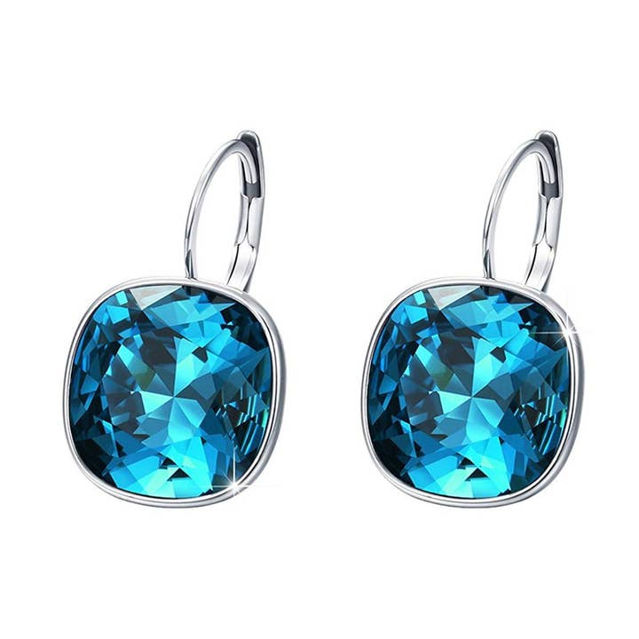 0.55 CT Mini Bella Leverback Earring - 4 Options Available for wholesale by Golden NYC Jewelry