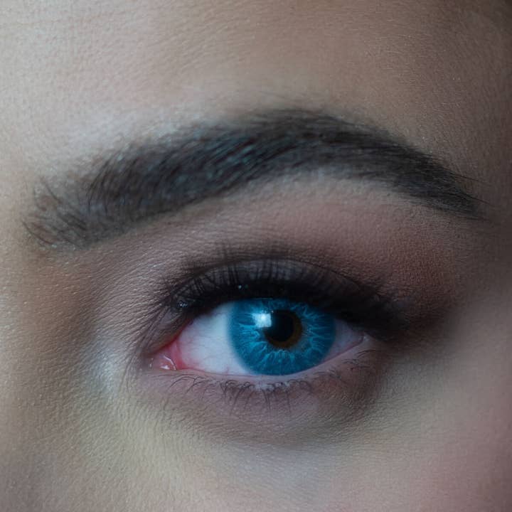 Love stories | 5-HT | Blauw | Jaarlenzen voor wholesale door DEZZY'S