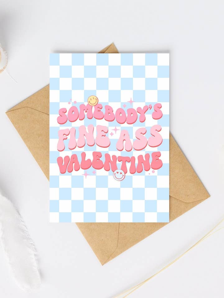 Carte de Saint-Valentin branchée pour la vente par Fleurs on Sunday