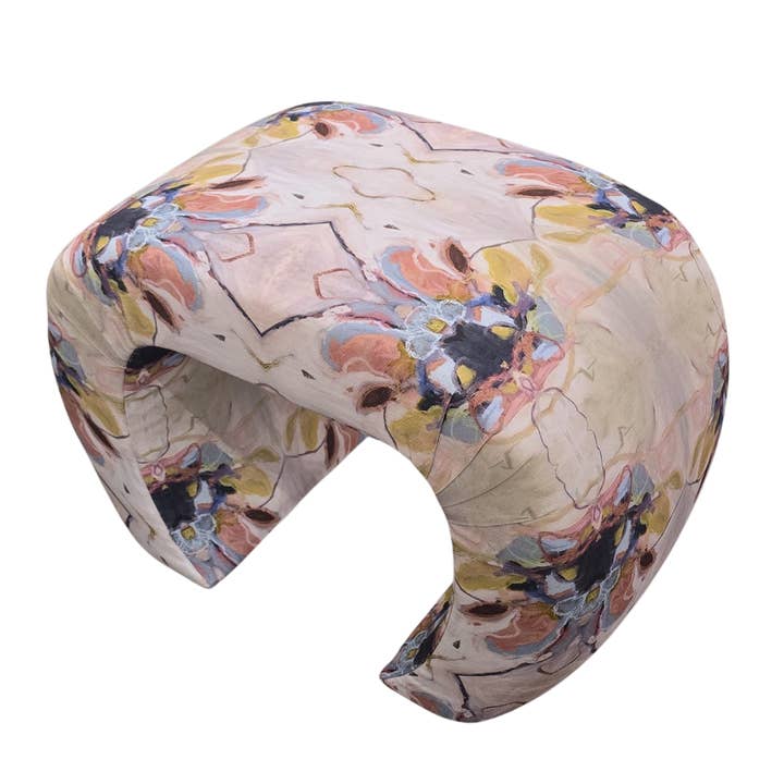 Chalks Ottoman for wholesale by Windy O'Connor Art & Home