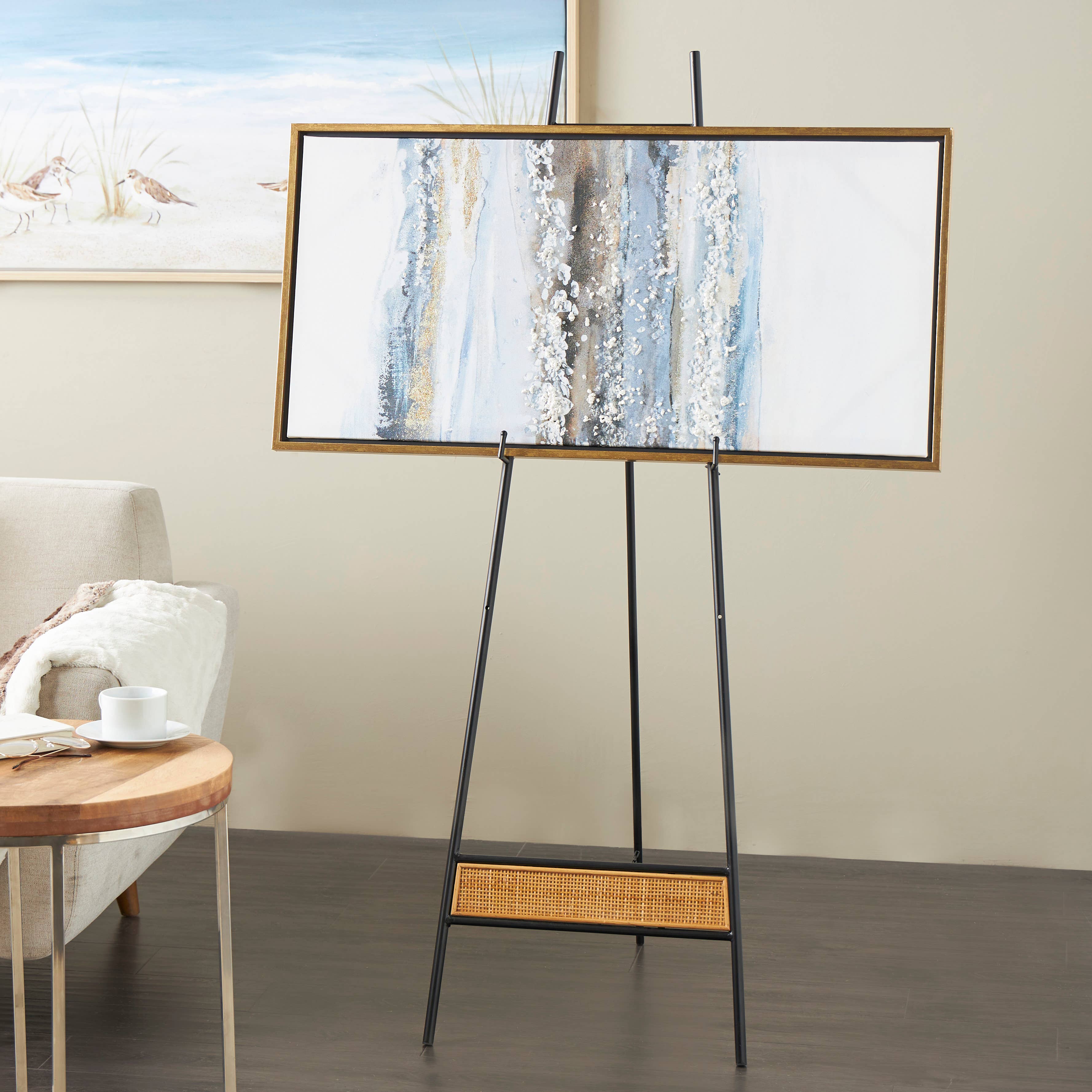 Deco Marché - Wholesale Easel - Traditional Black Metal Easel1