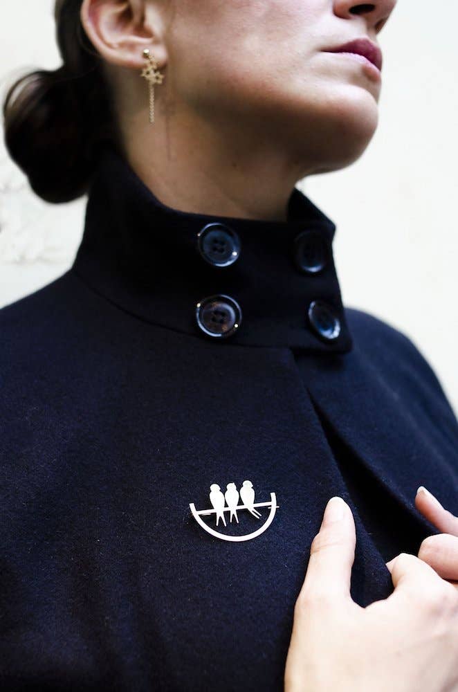 Hirondelle Bijoux - Wholesale Brooch - Swallow brooch2