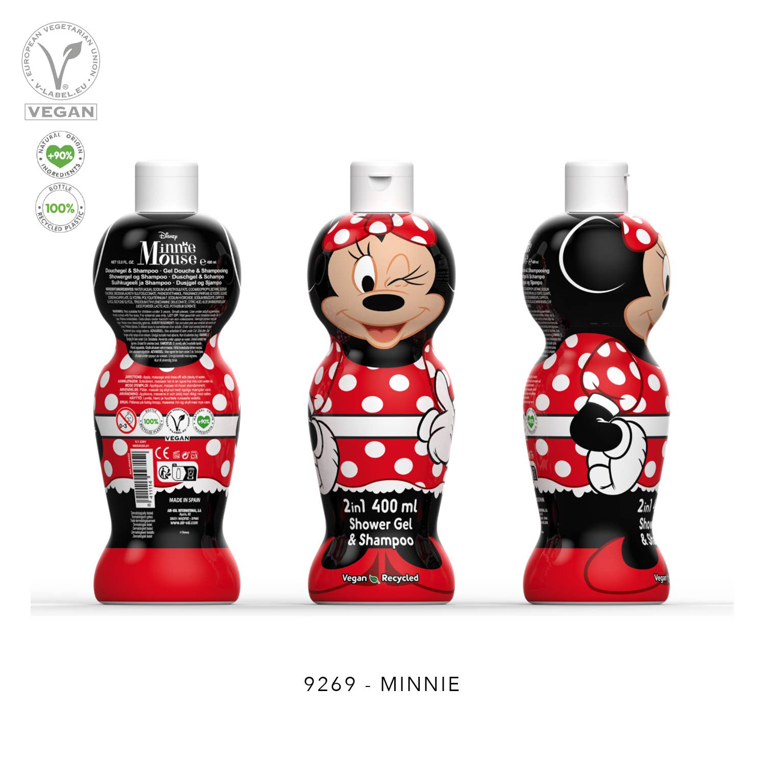 RAPHAEL COSMETIC CONSULTING / FASHION MAKE·UP - Wholesale 2-in-1 Shampoo & Body Wash - Baby - SHOWER GELS & SHAMPOO 1D 400 ML - CHILDREN'S LICENSES2