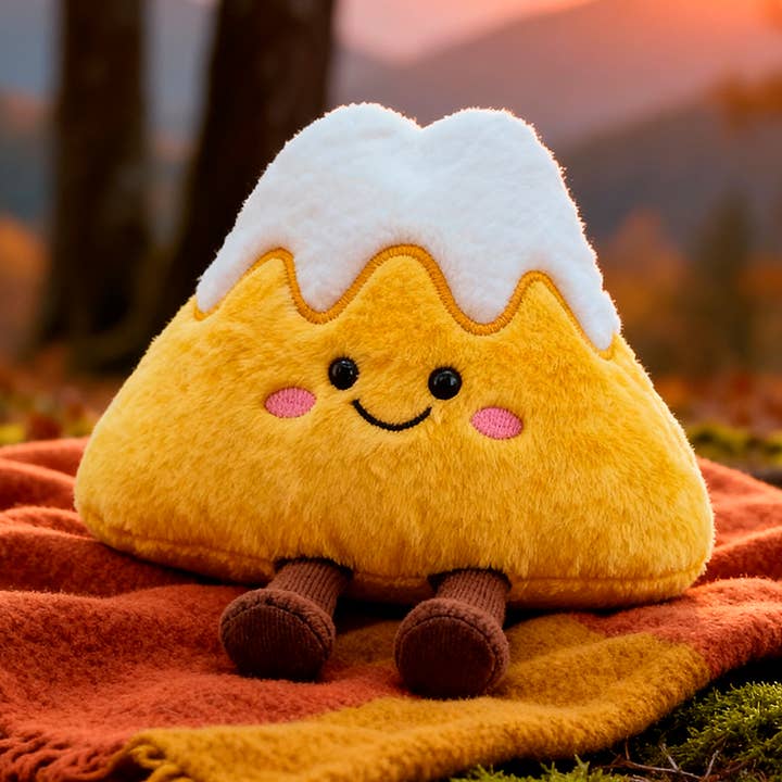 Tetty Gelbes Berg-Plüschtier für den Großhandel von Patches