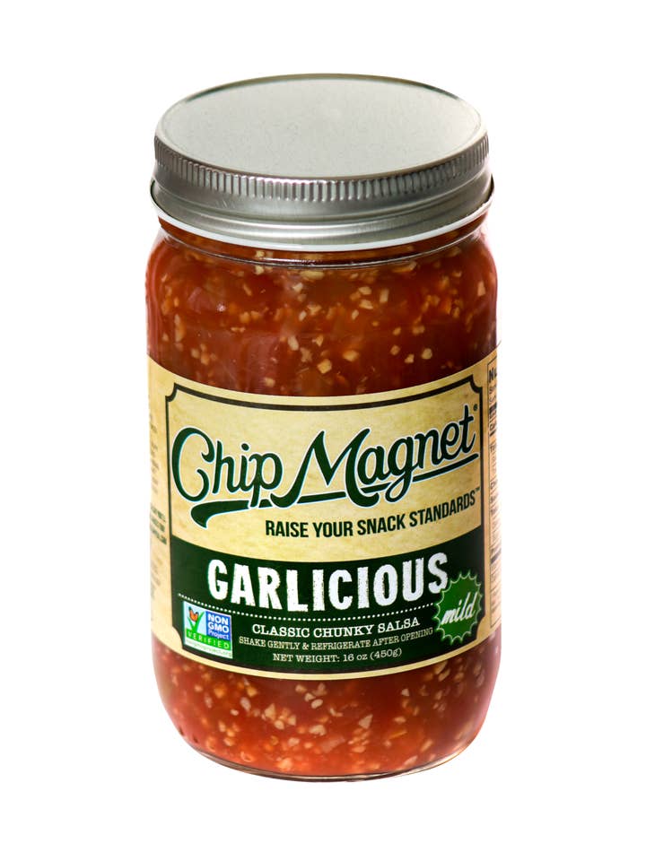 Garlicious for wholesale by Chip Magnet Salsa
