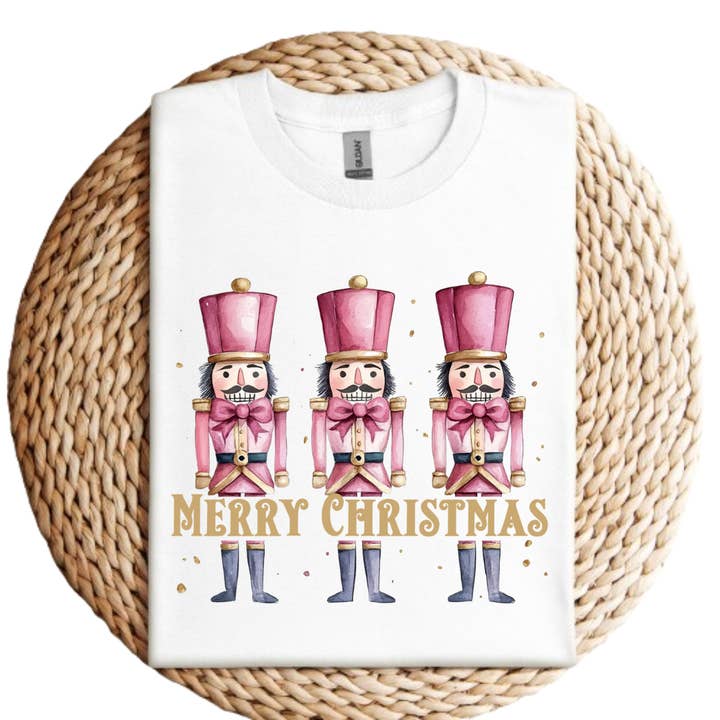 Camiseta Feliz Natal por atacado de Londas Tees and Tumblers