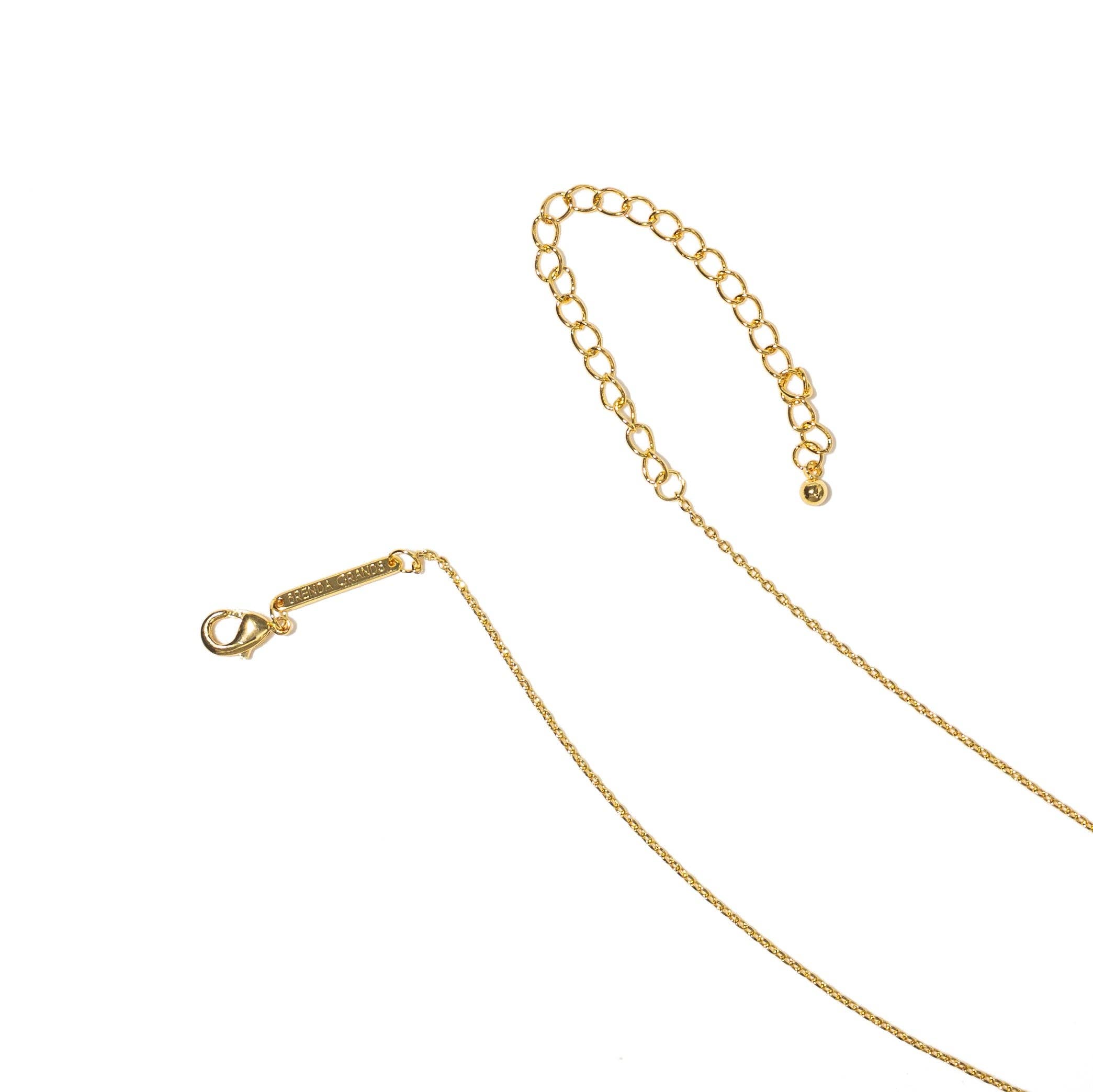 Brenda Grands Jewelry - Wholesale Pendant/Charm Necklace - 18K Gold Sun Opal Pendant Necklace4