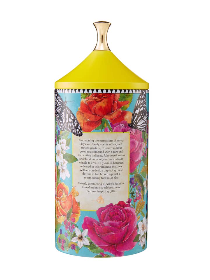Matthew Williamson Collection- Jasmine Rose Garden for wholesale by Newby Teas USA
