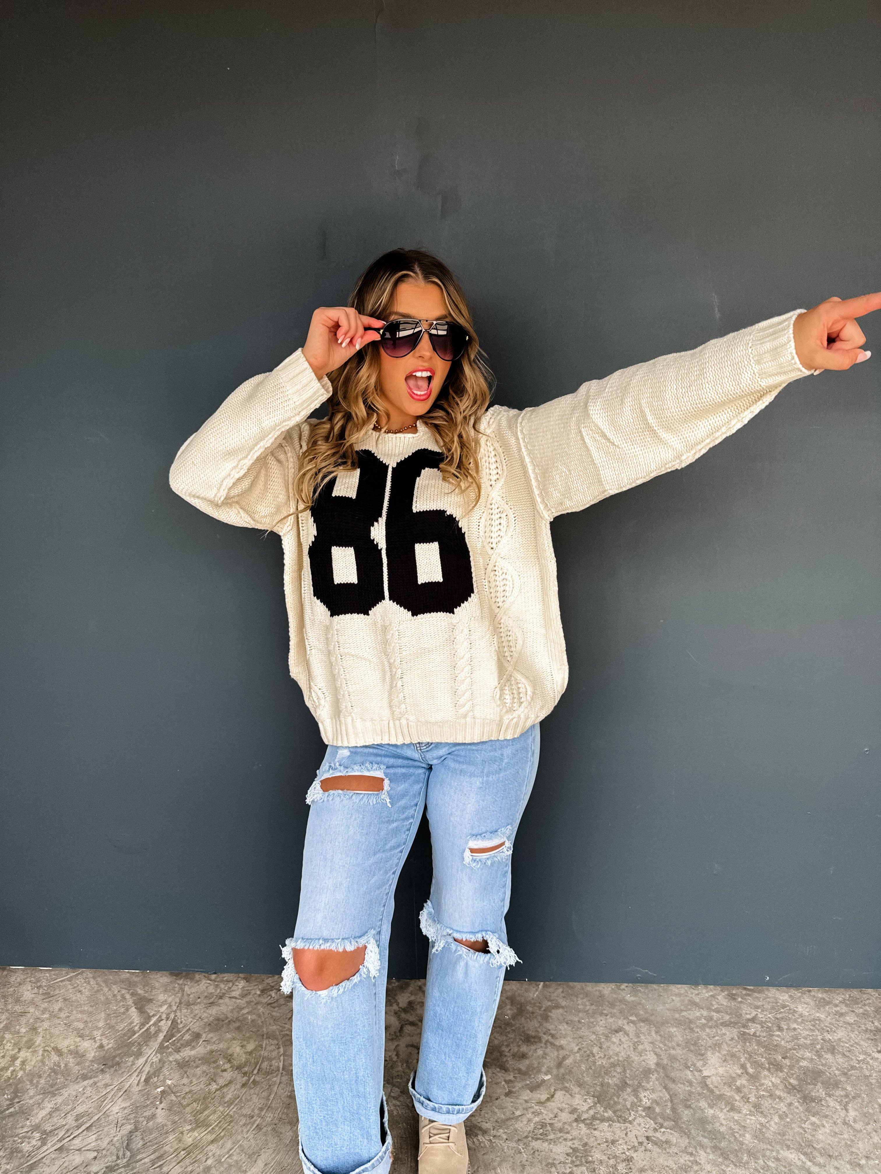 BLAKELEY - Vente Pull en maille – femme - SWEATSHIRT VARSITY 864