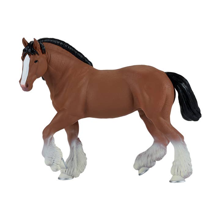 Mojo Clydesdale Horse Brown Horse Figurine for wholesale by Mojo