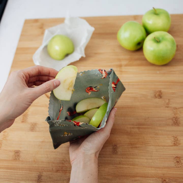 Goldilocks Goods - Wholesale Food storage wrap/bag - Reusable Beeswax Food Wraps: Furry Friends Set of 33