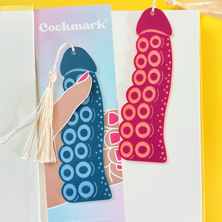 Cockmark – wholesale Bookmark – Coctopus Cockmark Bookmark