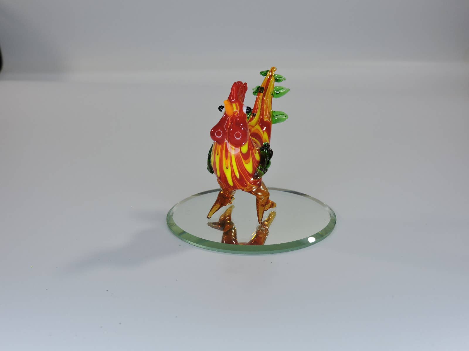 Gift Gallery Glass - Wholesale Decorative Figurine - Handmade Glass Rooster Buddy4
