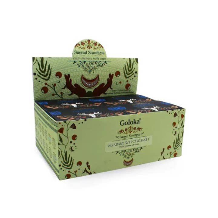 Ethike.eu - Wholesale Incense - Against Witchcraft 12 Pack - Goloka Sambrani Incense Cups