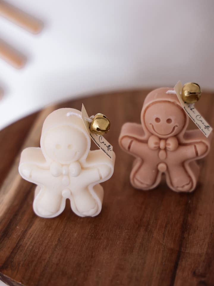 gingerbread man for wholesale by Niki Candle