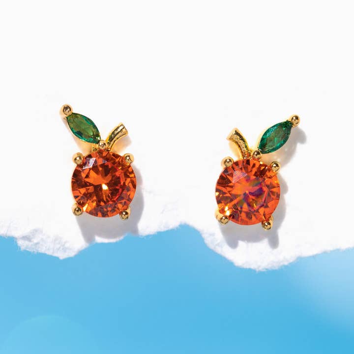 Orange Juice Studs for wholesale by Girls Crew