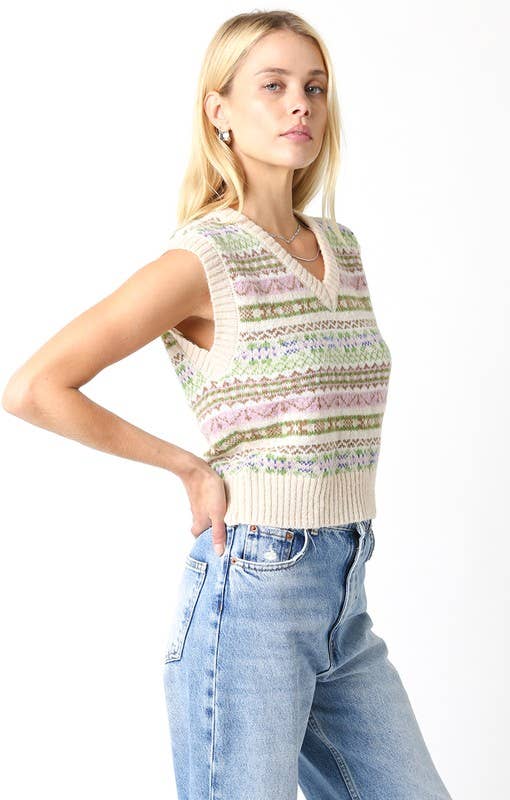 Olivaceous - Vendita all'ingrosso Maglione tricot - Donna - Maglione Marjorie12