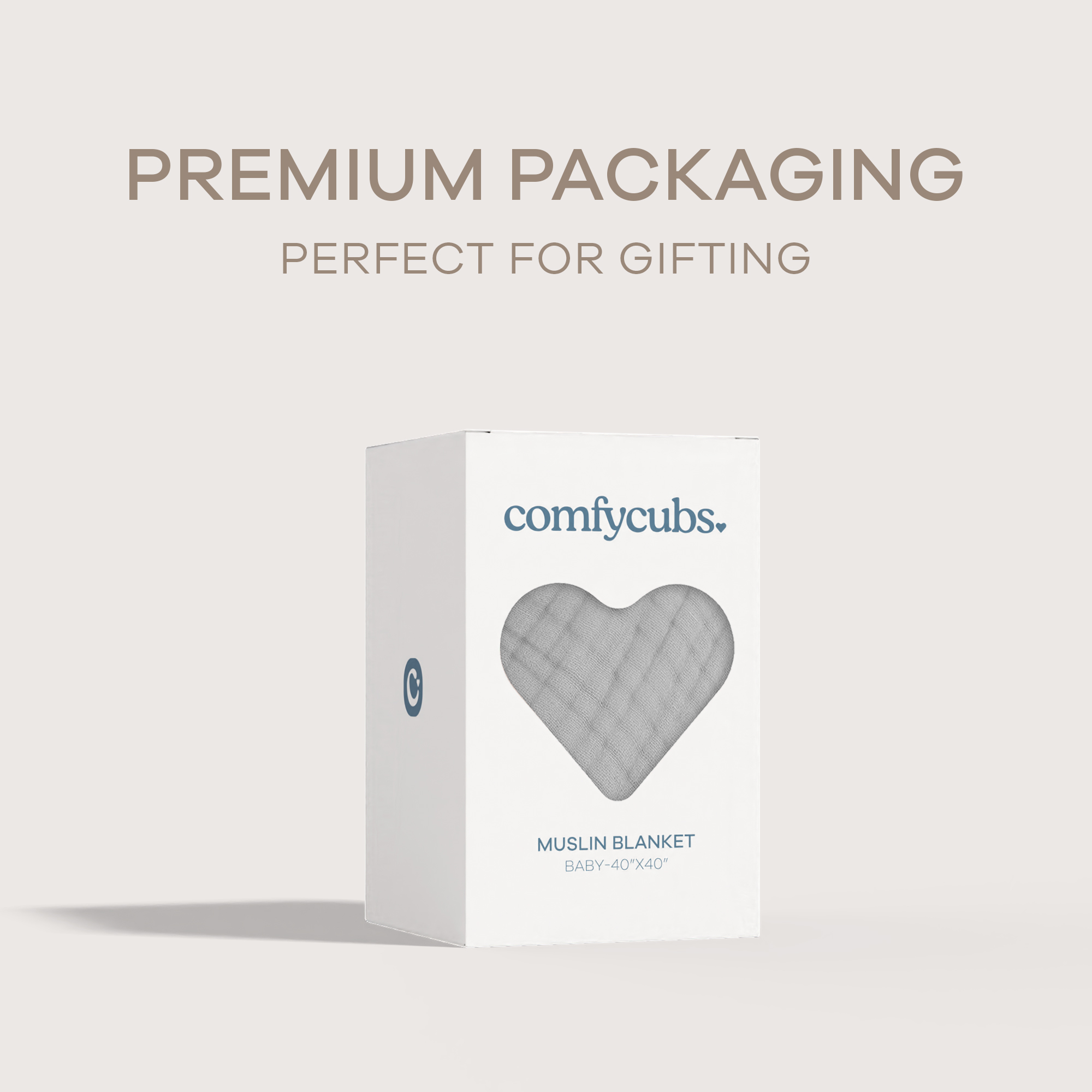 Comfy Cubs - Wholesale Bedding Blanket - Kids & Baby - Muslin Baby Blanket, 40" x 40" Swaddle Blanket by Comfy Cubs75