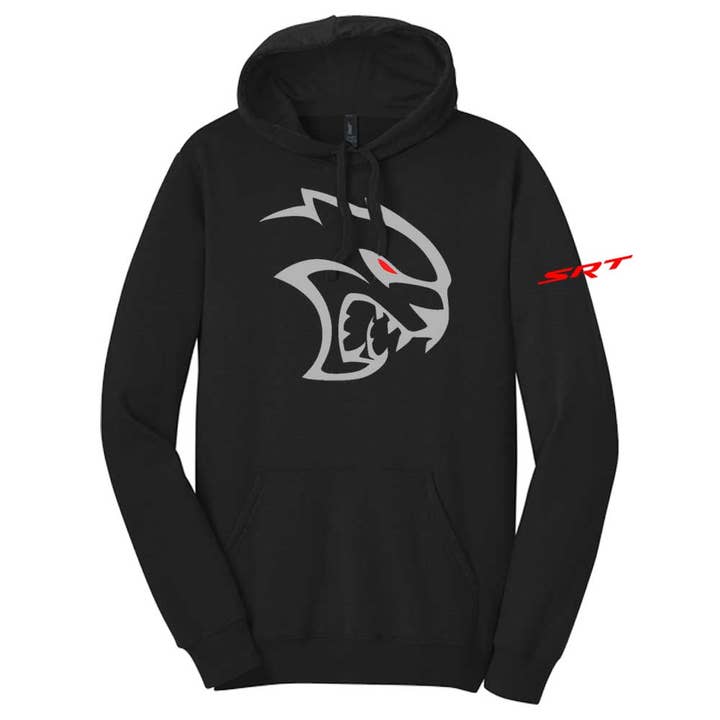 Dodge SRT Hellcat REDEYE Hoodie Sweatshirt Black for wholesale on Faire